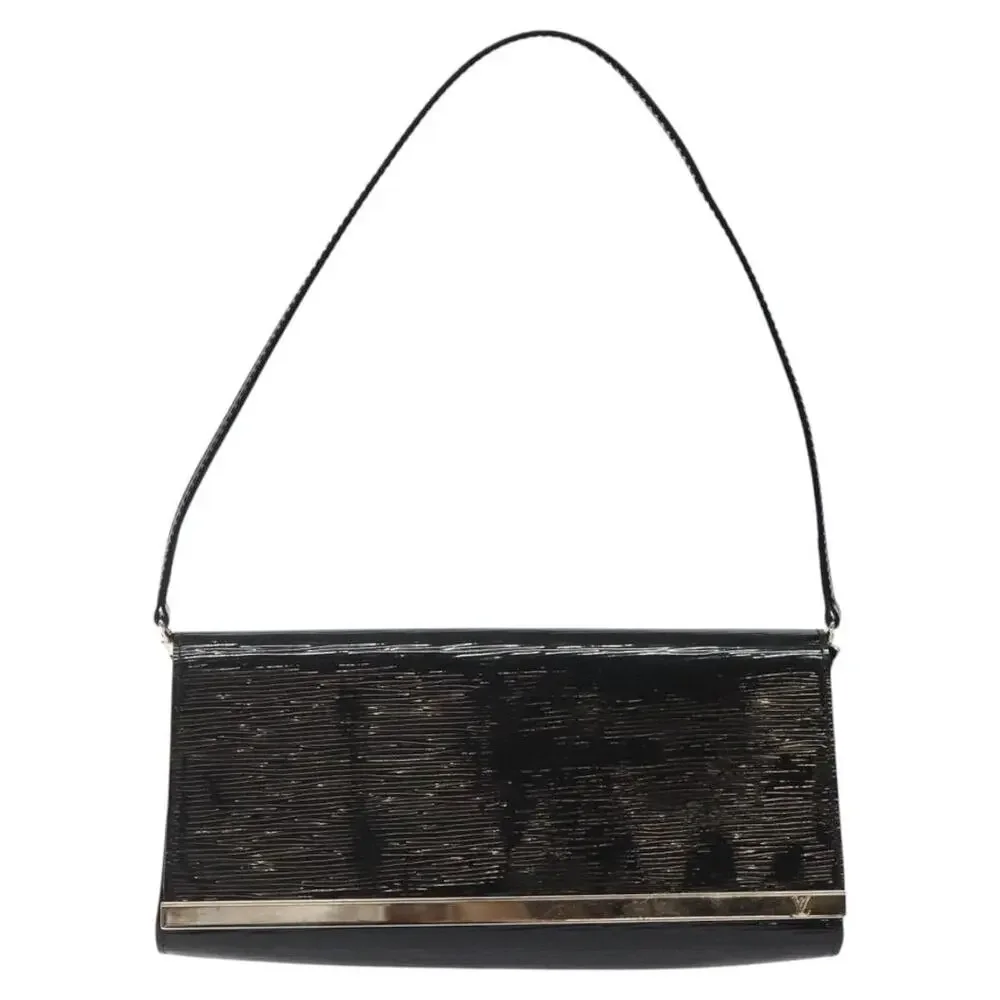 Louis Vuitton Electric Epi Pochette Sevigne Shoulder Bag Black